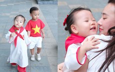 Cặp song sinh nhà Phương Oanh có tính cách trái ngược
