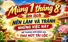 Nên làm và tránh điều gì mùng 1 tháng 8 âm lịch để thu hút tài lộc năm 2026