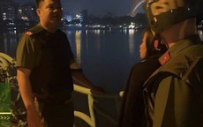 Giải cứu cô gái có ý định nhảy hồ Tây tự tử trong đêm