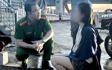 Mâu thuẫn chuyện gia đình, người phụ nữ định nhảy cầu tự tử