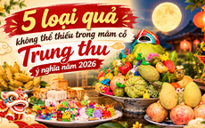 5 loại quả không thể thiếu trong mâm cỗ Trung thu ý nghĩa năm 2026