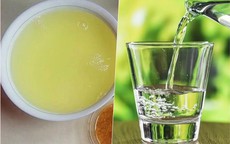 Có nên uống nước luộc rau thay nước lọc?
