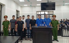 8 thanh niên lĩnh án sau cuộc truy đuổi, ném gạch đá gây thương tích