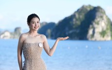 Các cô gái Hoa hậu Việt Nam giữa biển trời Vân Đồn