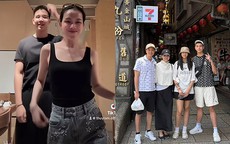 Con trai Hoa hậu Thùy Lâm gây sốt khi 'đu trend' cùng mẹ