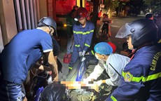 Giải cứu cô gái bị cần số găm vào chân sau tai nạn giao thông ở Huế