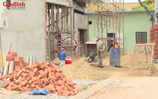 Bị đình chỉ thi công khi xây nhà cấp 4 trên đất thổ cư đứng tên mình