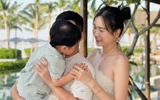 MC Mai Ngọc khéo léo khoe ảnh ông xã trong chuyến du lịch Hạ Long