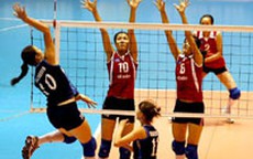 Bóng chuyền nữ VTC Cup: Việt Nam thắng dễ Uzbekistan