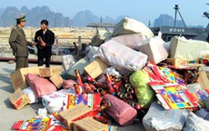 Nam Định: Bắt 2 vụ vận chuyển, buôn bán pháo lậu 