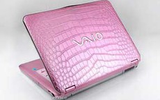 Ngắm Sony Vaio da cá sấu