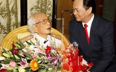 Thủ tướng Nguyễn Tấn Dũng chúc thọ Đại tướng Võ Nguyên Giáp 