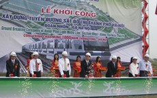 Chính thức khởi công tuyến metro Nhổn -Ga Hà Nội