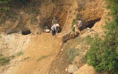 Sập hầm vàng, 5 người chết
