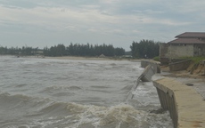 Quảng Nam: Sạt lở bờ biển Cửa Đại