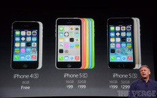 Ra mắt iPhone 5S và 5C, khai tử iPhone 5