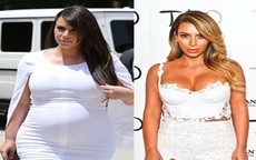 Bật mí chế độ giảm cân sau sinh của Kim Kardashian