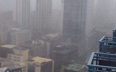 Những hình ảnh đầu tiên khi Thần Sấm đổ bộ vào Philippines