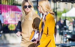 15 cách sử dụng thú vị cho chiếc khăn quàng mỏng manh mùa thu