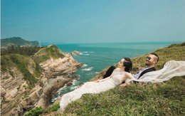 Quỳnh Nga - Doãn Tuấn tung ảnh cưới lãng mạn giữa thiên nhiên