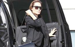 Angelina Jolie lần đầu lộ diện sau khi bị thủy đậu