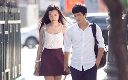 Huỳnh Anh và bạn gái á hậu tình tứ trên phố