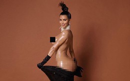 Kim Kardashian khỏa thân khoe vòng 3 'khủng' vì muốn truyền sự tự tin cho các chị em