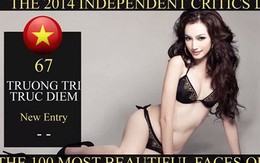 Trúc Diễm vào Top 100 "Gương mặt đẹp nhất thế giới 2014"