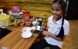 Cô bé 9 tuổi mở quán cà phê độc đáo tại Sài Gòn