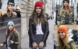 Mũ len beanie "khuấy động" làng thời trang những ngày mùa Đông