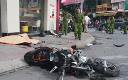 Người nước ngoài tử nạn vì đâm xe trên phố Sài Gòn