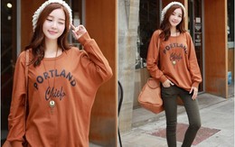 Mix áo thun dài tay xì-tai