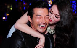 Khánh My ôm hôn Trần Bảo Sơn tình cảm trong tiệc sinh nhật
