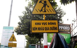 Đồng Nai có biển báo lạ: "Khu vực đông bợm nhậu qua đường"