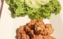 Gà tẩm hạt điều chiên giòn lạ miệng