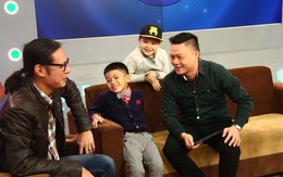 BTV Quang Minh khoe hai quý tử trên sóng truyền hình