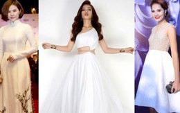 Thời trang sao Việt tuần qua: Đầm trắng ấn tượng tại tuần lễ thời trang quốc tế