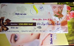 Ham quà tặng voucher, dính "thương tích đầy mình"