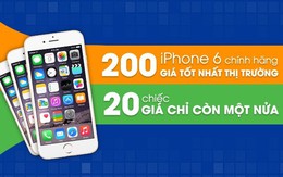 Cơ hội vàng mua iPhone 6 giá giảm một nửa trong tháng 10 cùng Muachung Plaza