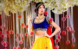 Ngắm cô dâu Ấn Độ hoá thân thành công chúa Disney đẹp mê hồn