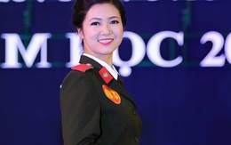 Nữ sinh đẹp nhất Học viện An ninh nhân dân