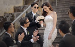 Hoa hậu Trúc Diễm rạng ngời trong ảnh cưới