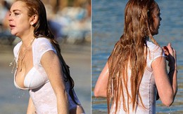 Lindsay Lohan lộ thân hình xập xệ, già nua ở tuổi 29