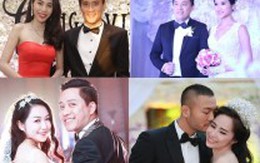 Năm 2014, đại hỷ với 11 đám cưới đình đám dàn sao Việt