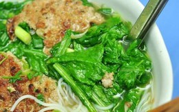 Bún chả chan, bánh canh ghẹ phố Mai Hắc Đế