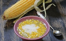 Chè ngô sắn dẻo ngọt vừa thổi vừa ăn