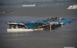 Số người chết trong vụ chìm tàu Trung Quốc tăng lên 331