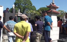 Phát hiện người đàn ông treo cổ trên ngôi mộ cao 3m