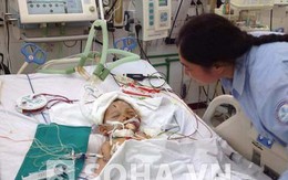Hi hữu: Bé 3 tuổi ở Hà Nội phải "gửi não" sau tai nạn thảm khốc