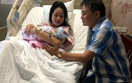 Trịnh Kim Chi sinh con gái thứ hai ở tuổi 43